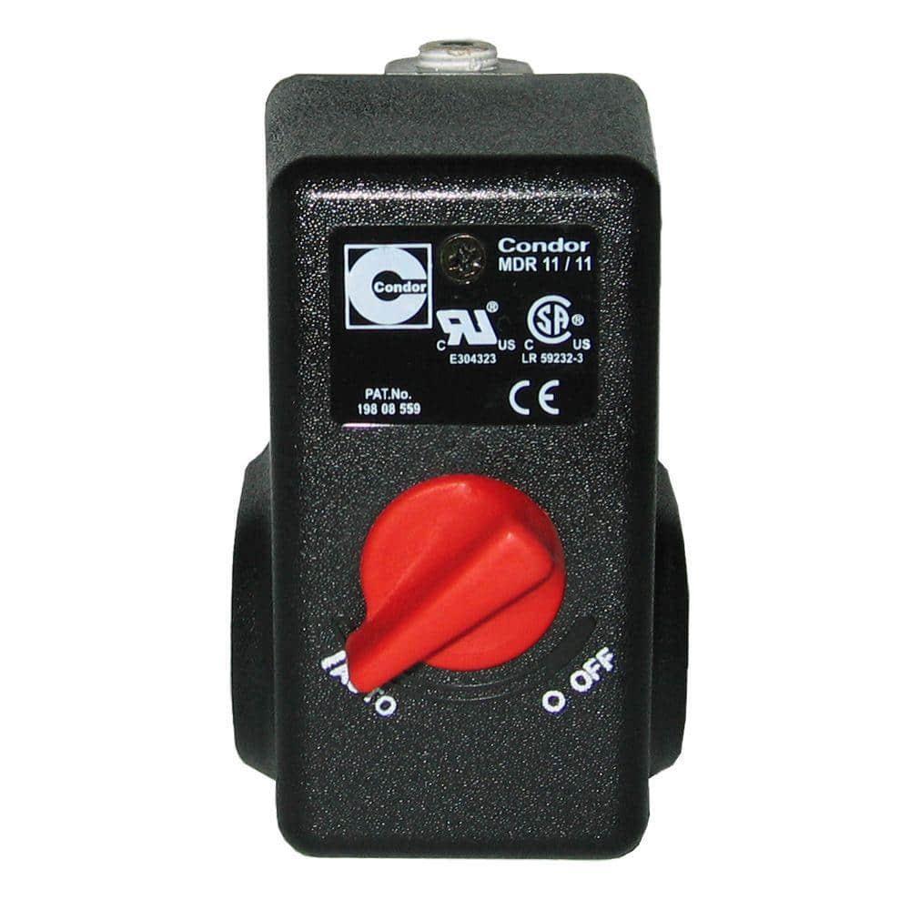 Pressure Switch 145 - 175 PSI Air Compressor Replacement Parts 4 Port W/ Bleeder
