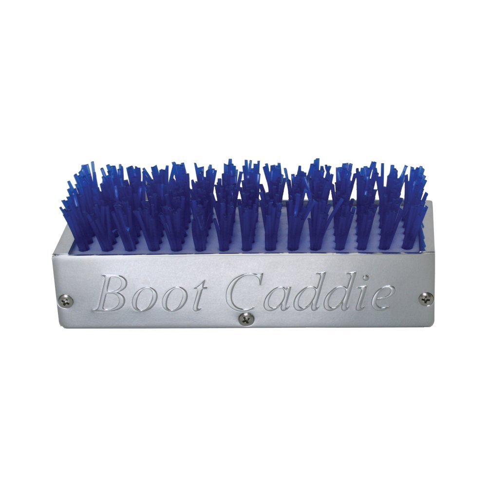 Boot Brush Caddie BLUE brush chrome for Peterbilt Kenworth Freightliner Ford