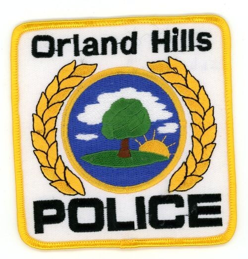 ILLINOIS IL ORLAND HILLS POLICE NICE SHOULDER PATCH SHERIFF