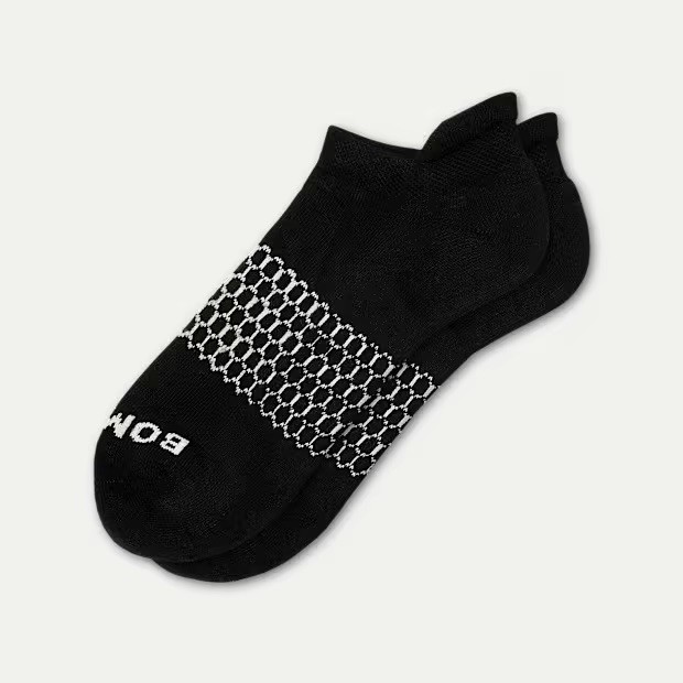 Bombas Socks Unisex Ankle SOCKS-MEN(6-9)WOMANS(8-10.5) Color Black NEW W/Tags
