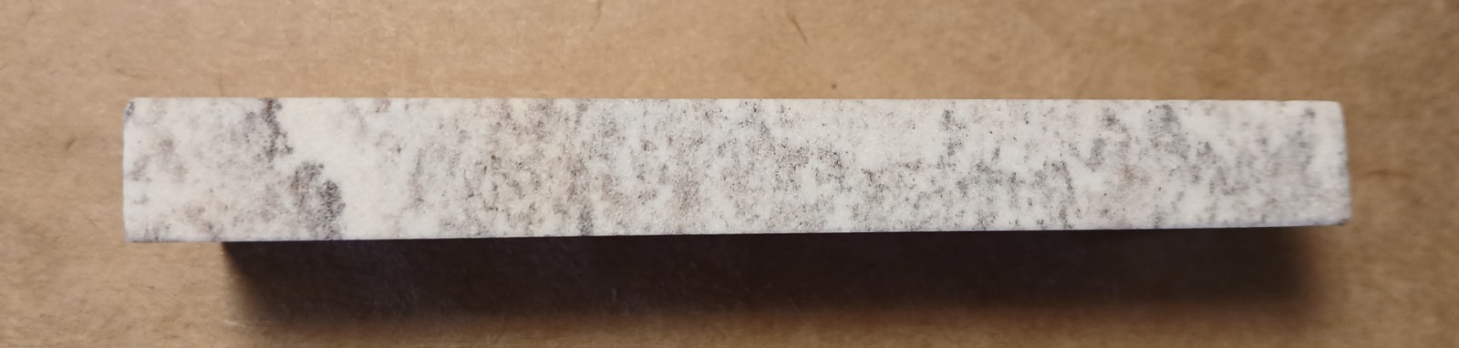 4"x 1"x 1/2" Soft Washita Pen Knife Stone In Leather Pouch, Oilstone, Whetstone