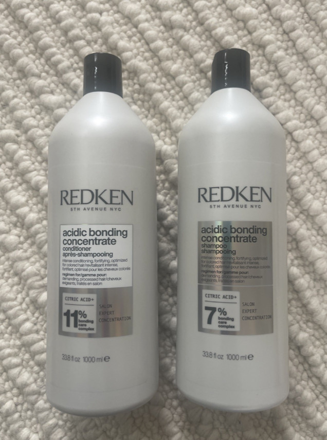 Redken Acidic Bonding Concentrate Shampoo and Conditioner 33.8 oz