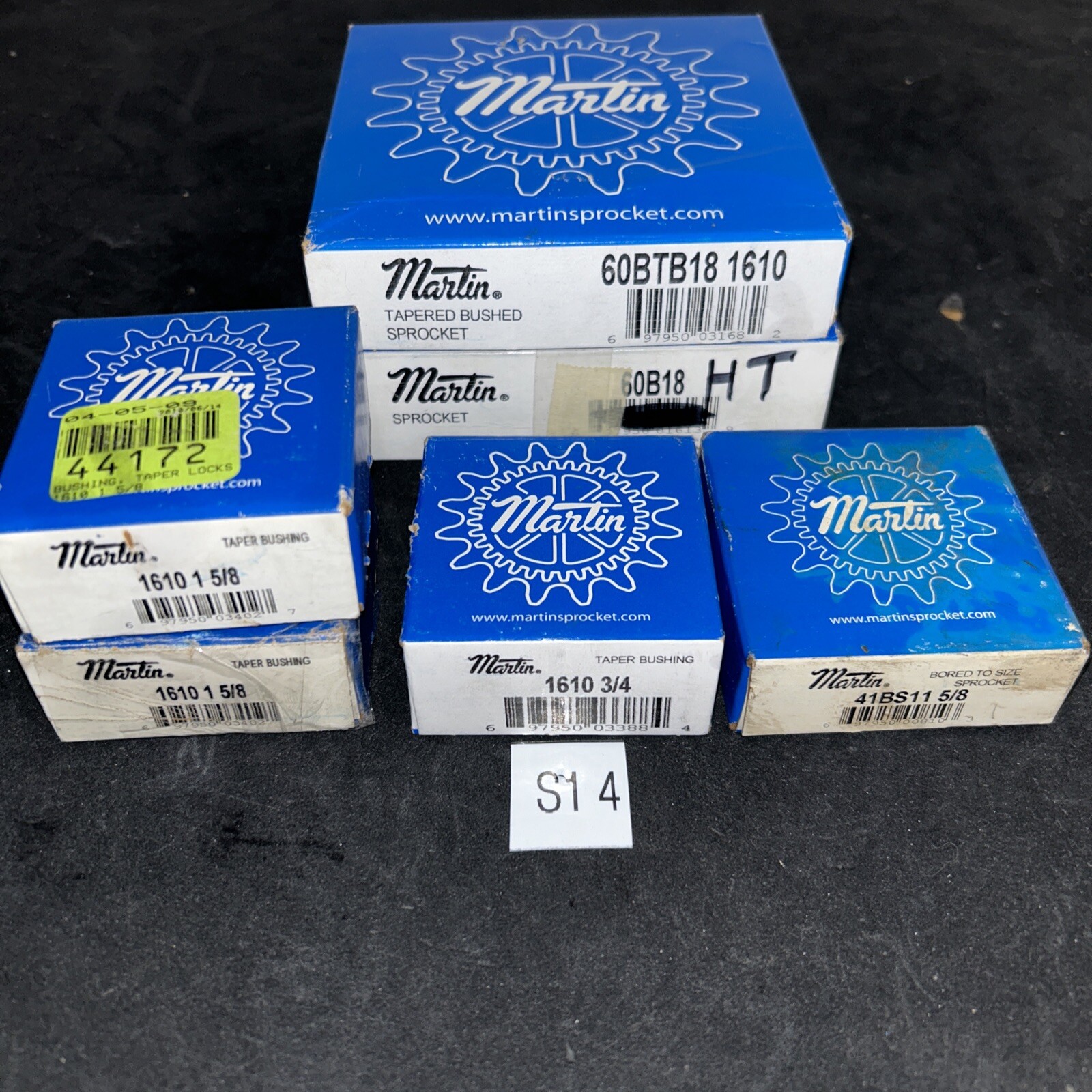 New Martin Various Lot Sprockets,Bushings (6 NIB) Fast Shipping! + Warranty