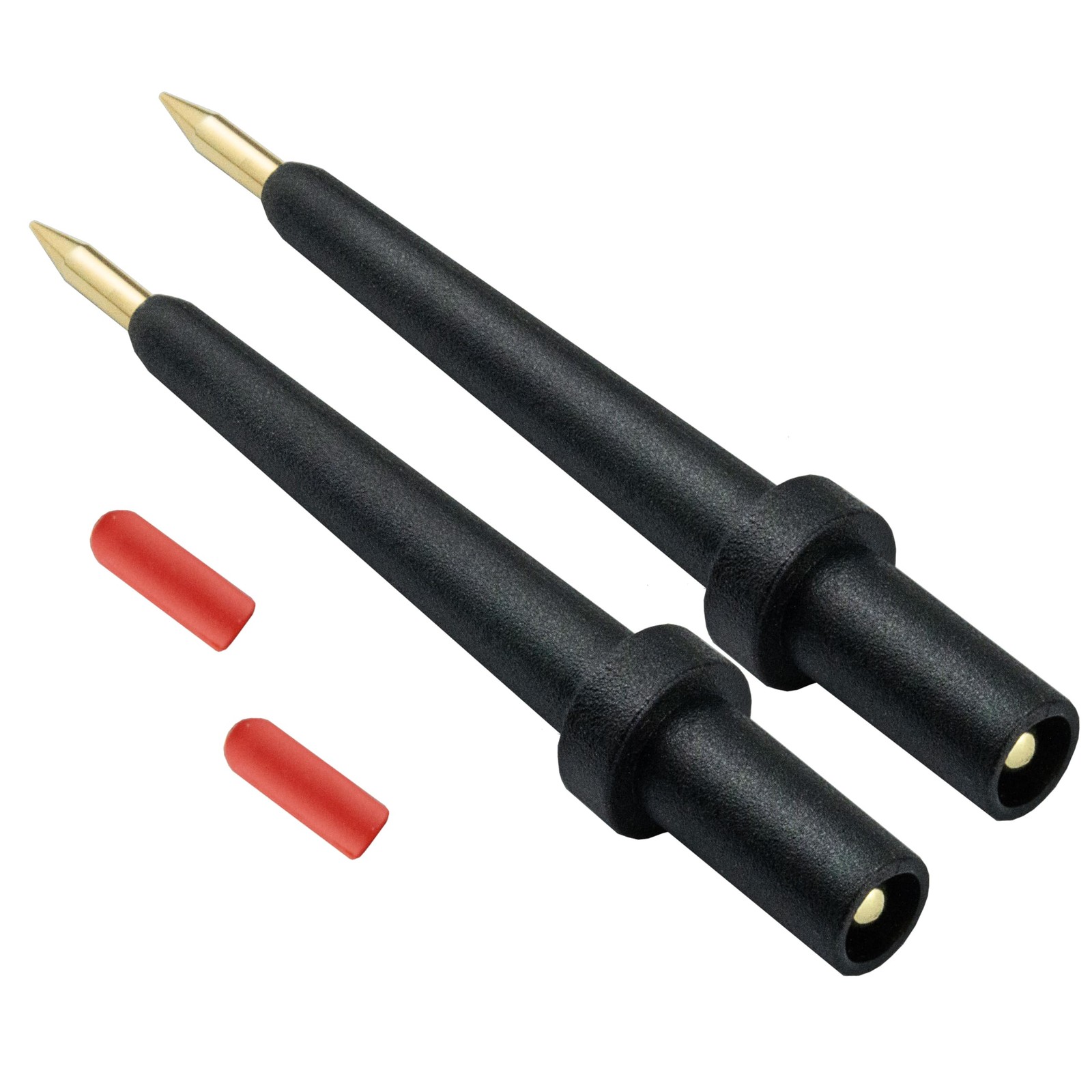 - 2Pk 4Mm Banana Jack 3 Tip Black (PPTK0024-2),Use for Autel Circuit Tester P...