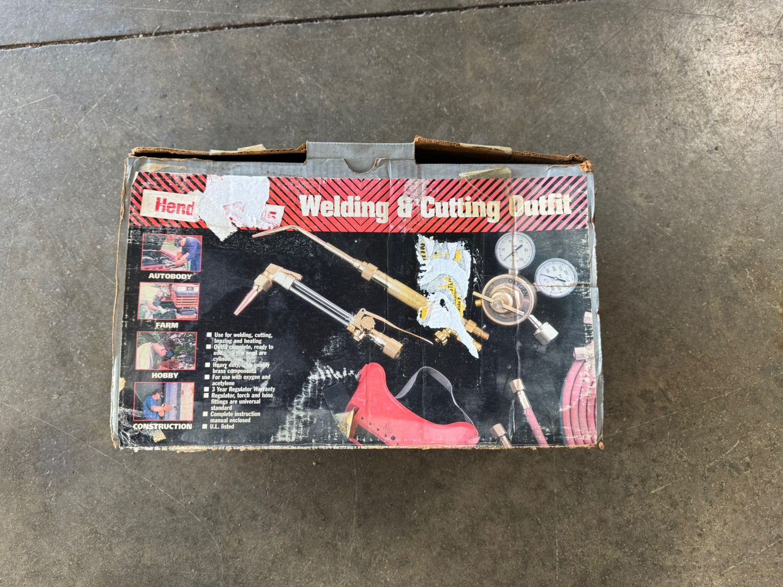 NAPA Welding and Cutting Outfit Regulators and Hose Tips model 81-110 NOS USA