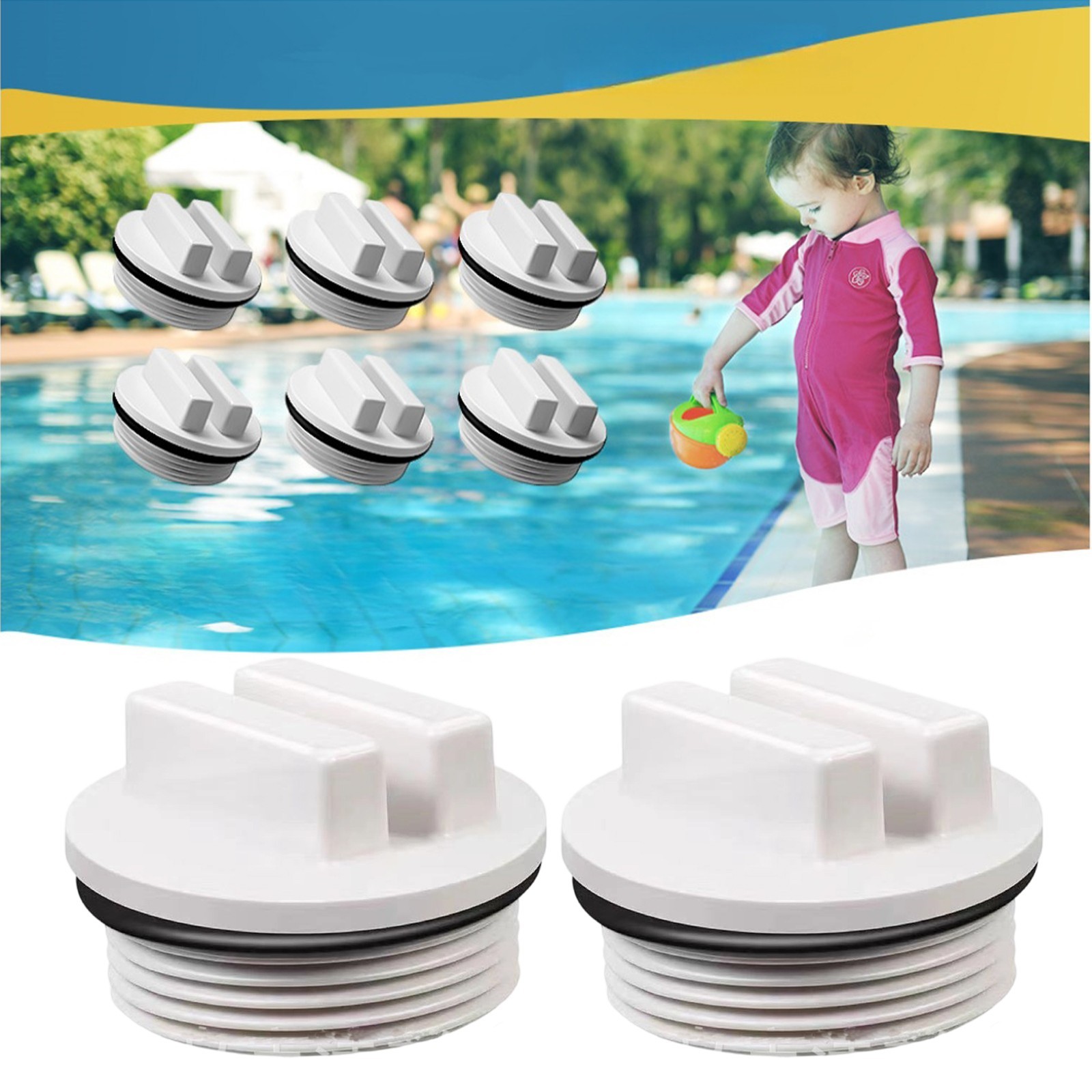 Winter Cap 1 5 Inch Threaded for Pool Cap Spa Model SP1022C for Swimming Pool
