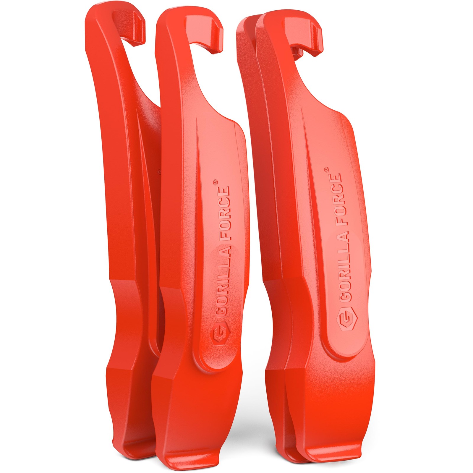 Gorilla Force Bike Tire Levers, 4 Pack, No~Scratch Bicycle Tire Tool Set