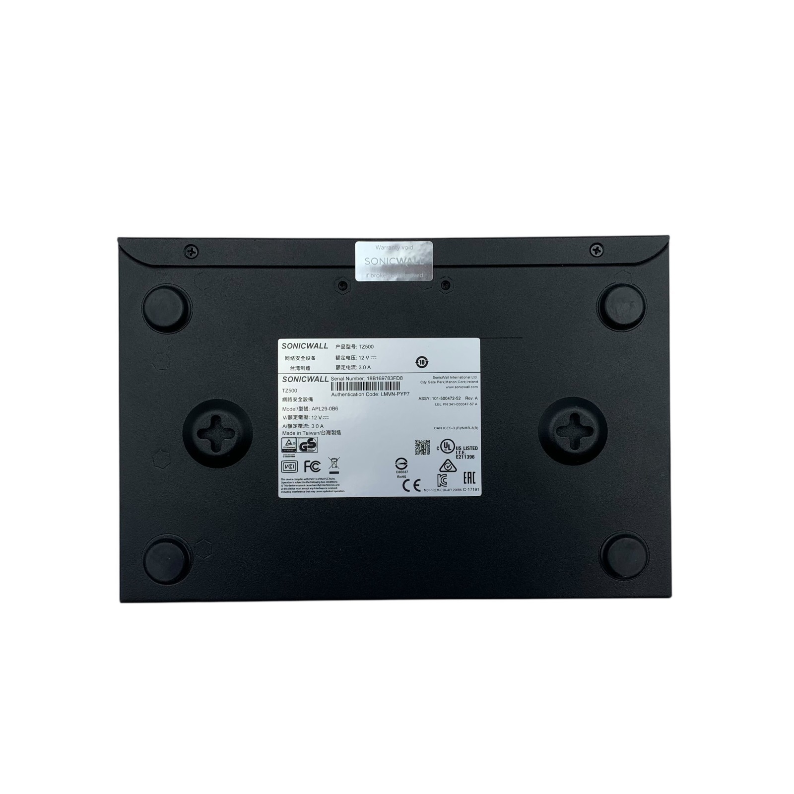 DELL SonicWall TZ500 Security Firewall Appliance Router