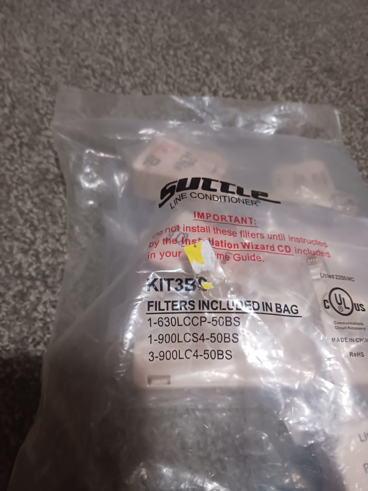 Suttle Line Conditioner KIT3BS