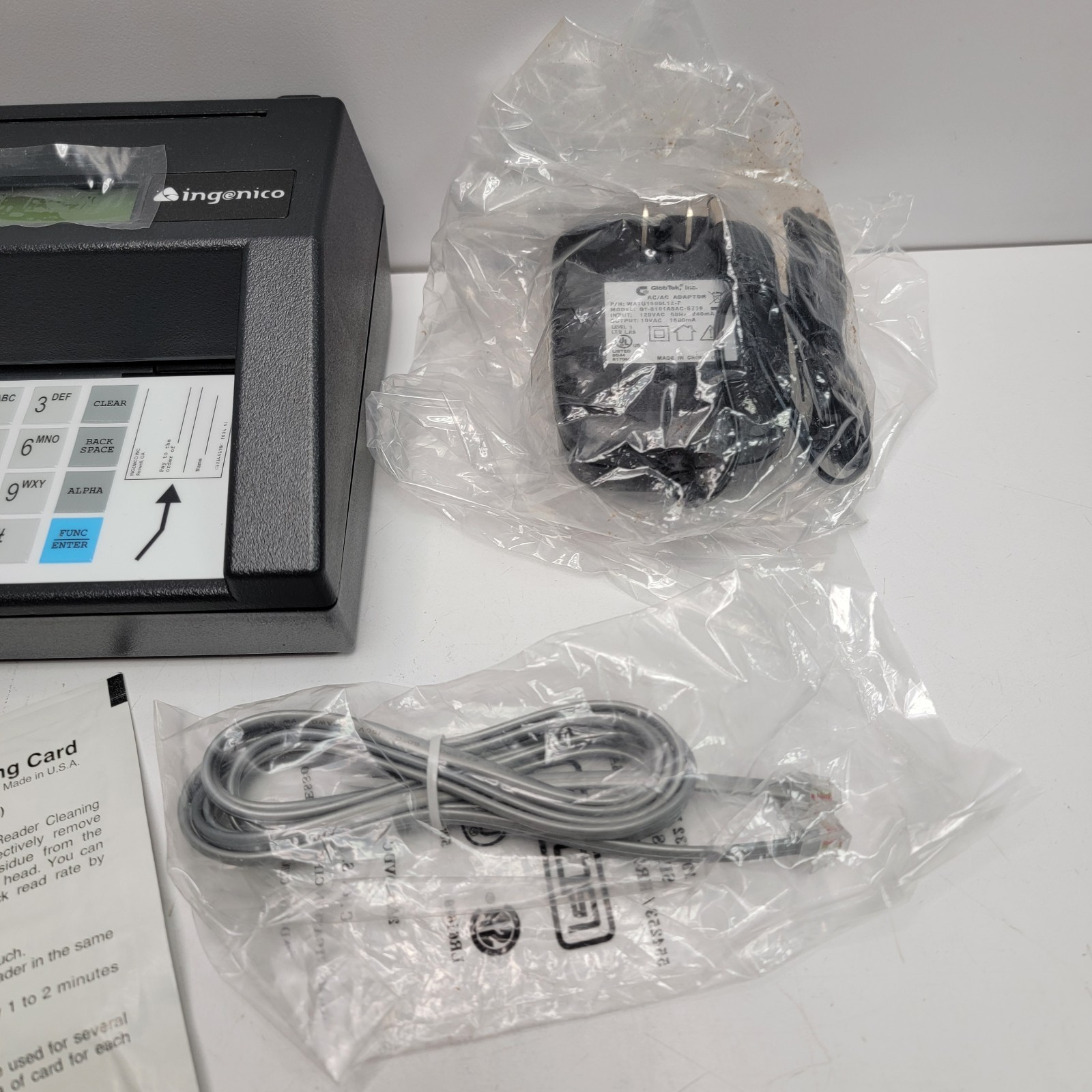 NEW - INGENICO EN-CHECK MR3000 CHECK MANAGER INTERNAL CHECK READER 3000