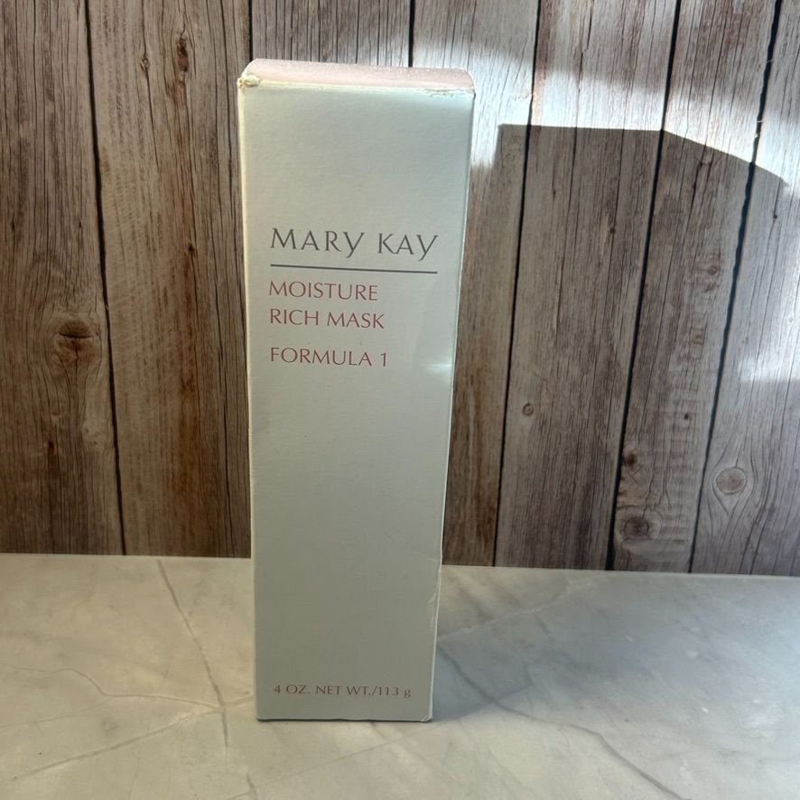 Mary Kay Moisture Rich Mask Formula 1 #1061 For Dry & Normal Skin 4 0z - NEW