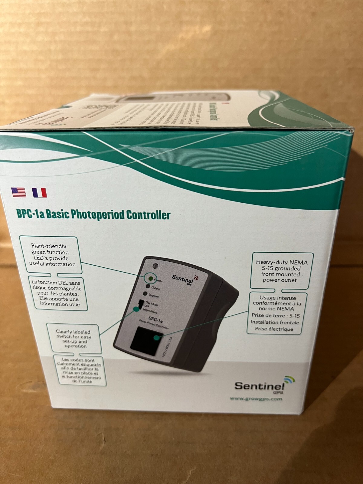 Sentinel GPS BPC-1a Basic Photoperiod Controller NEW Plug Box Version