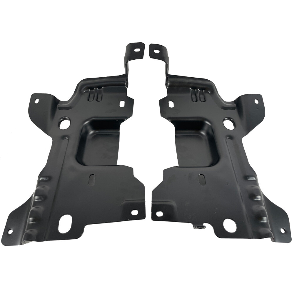 2PC NEW BUMPER BRACKET SET FOR 2009-2014 FORD F-150 FRONT LEFT & RIGHT Pair Set