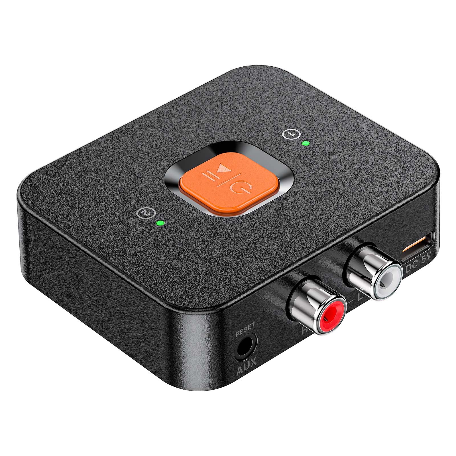 Bluetooth 6.0 Receiver Adapter for Speakers 3.5mm Jack RCA Wireless Audio Stream