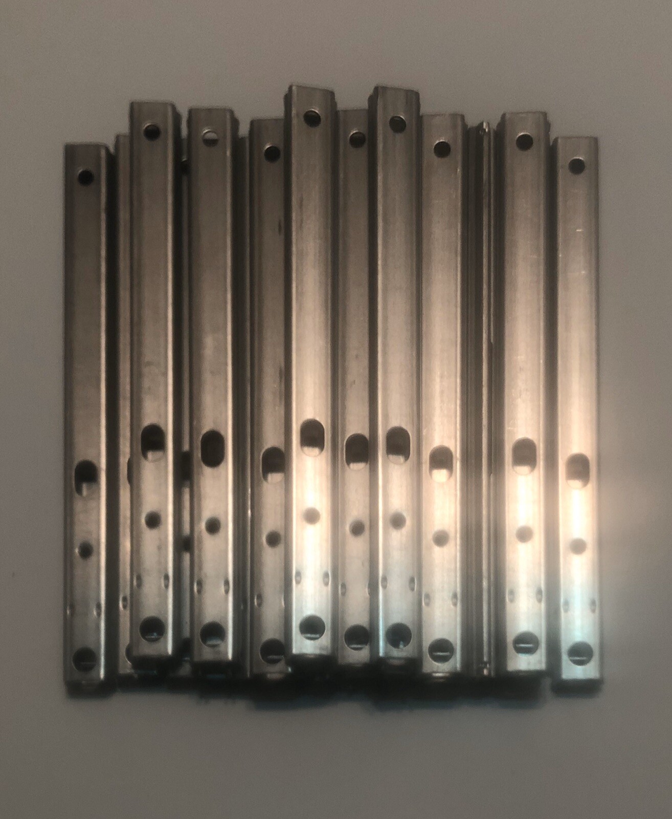 Mini Ball Bearing Drawer Slides. Lot of 20 Drawer Slides. 7 Inch