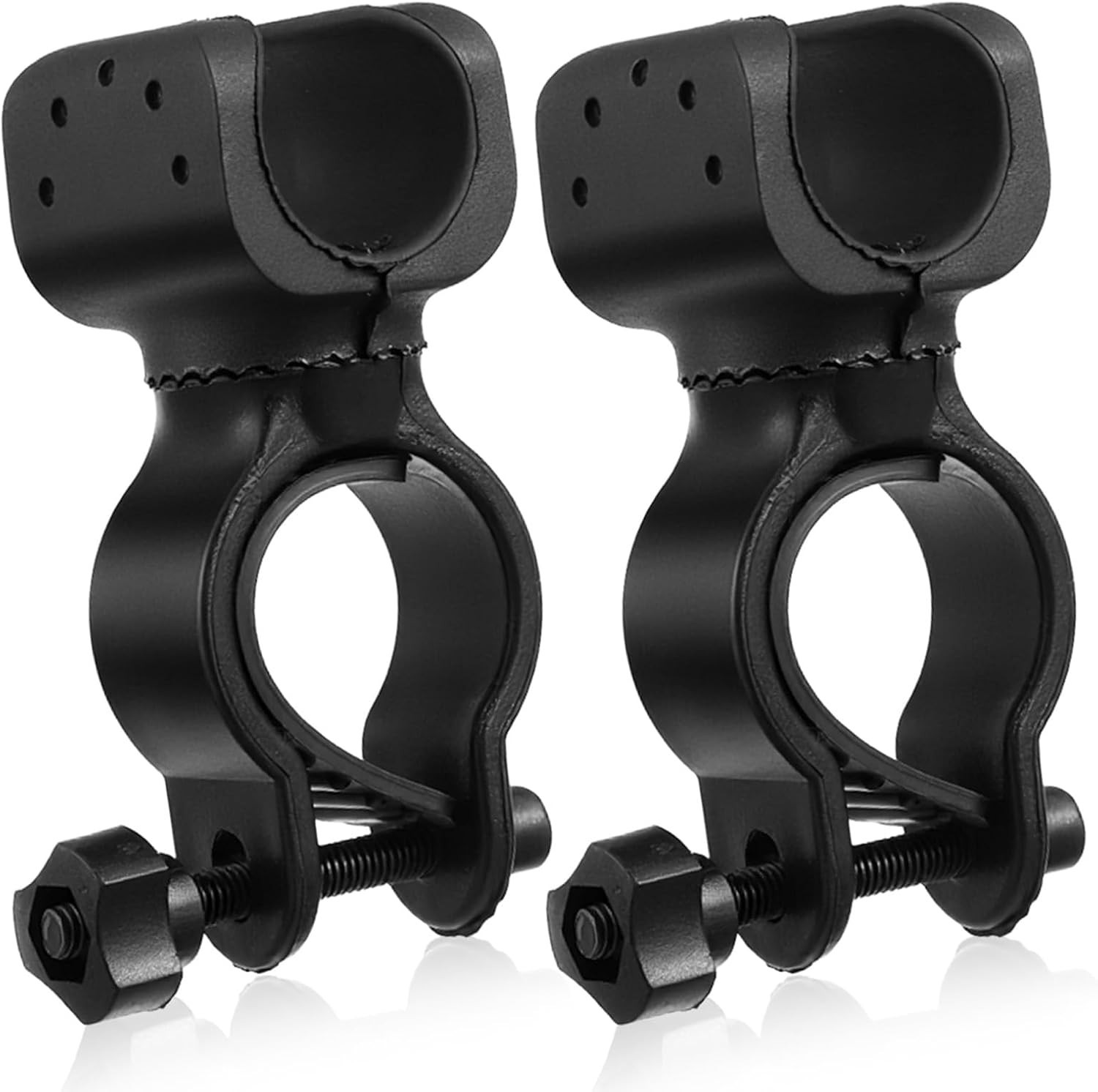 2 Pack Black Durable Walking Stick Holders, Cane Holder, Wheelchair