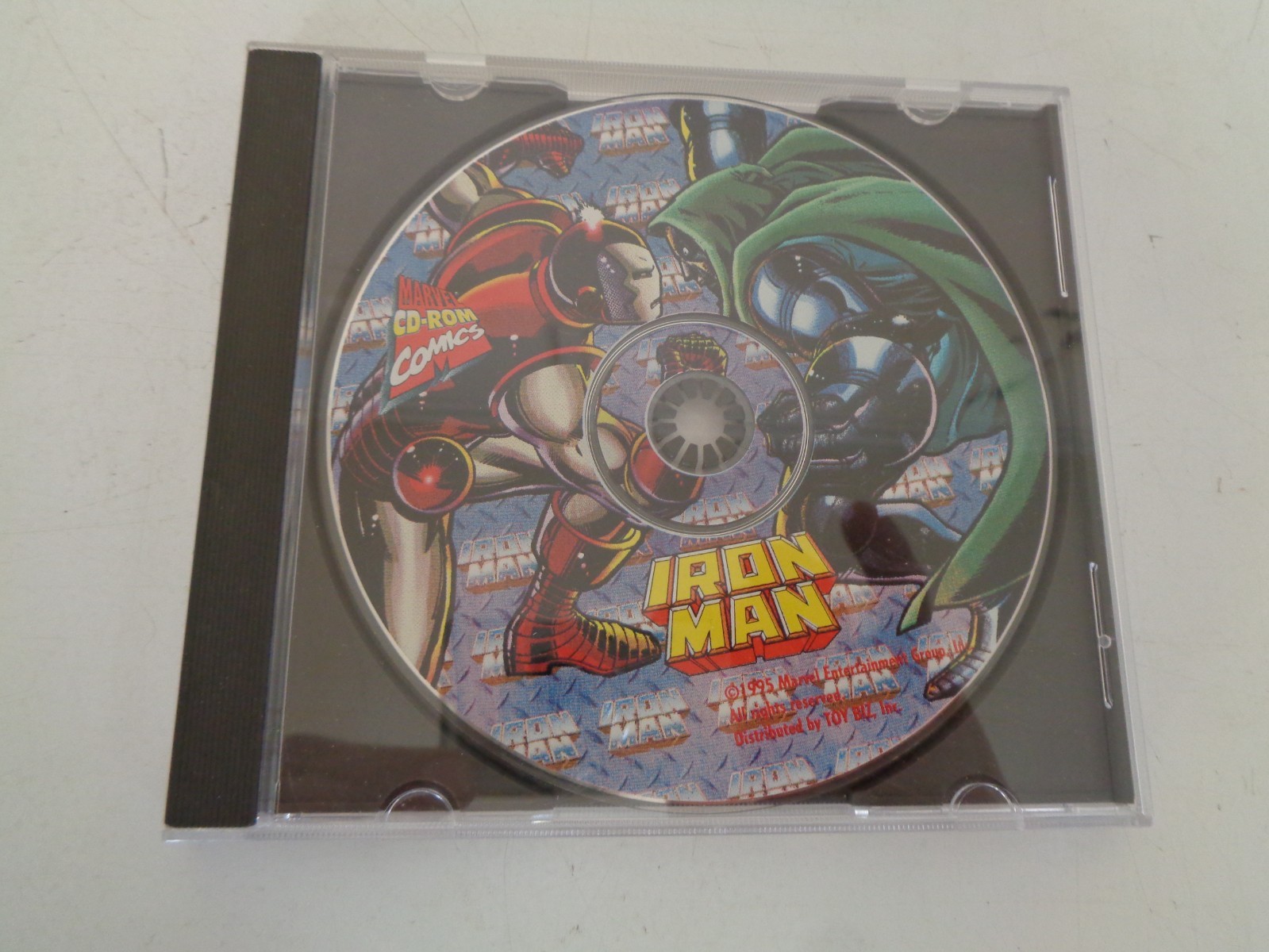 Iron Man Interactive CD-Rom Marvel Comics Toy Biz Comic Book  1995