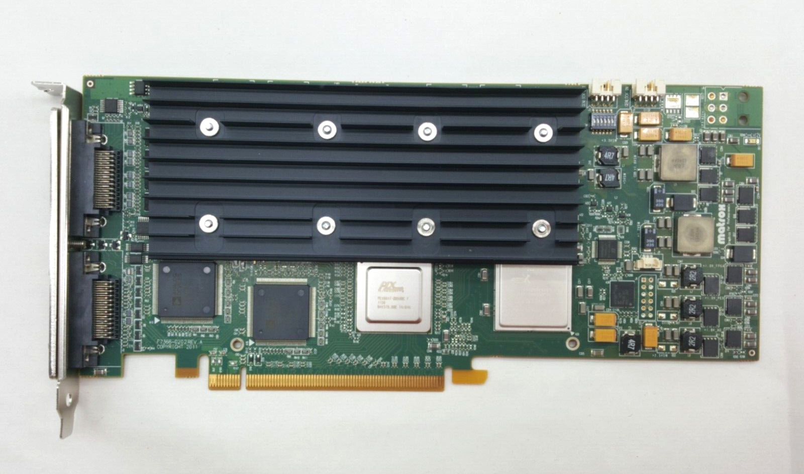 Matrox Mura-MPX42HF Mura MPX-4/4 PCIe Video Wall Controller Board S/N: BP81207
