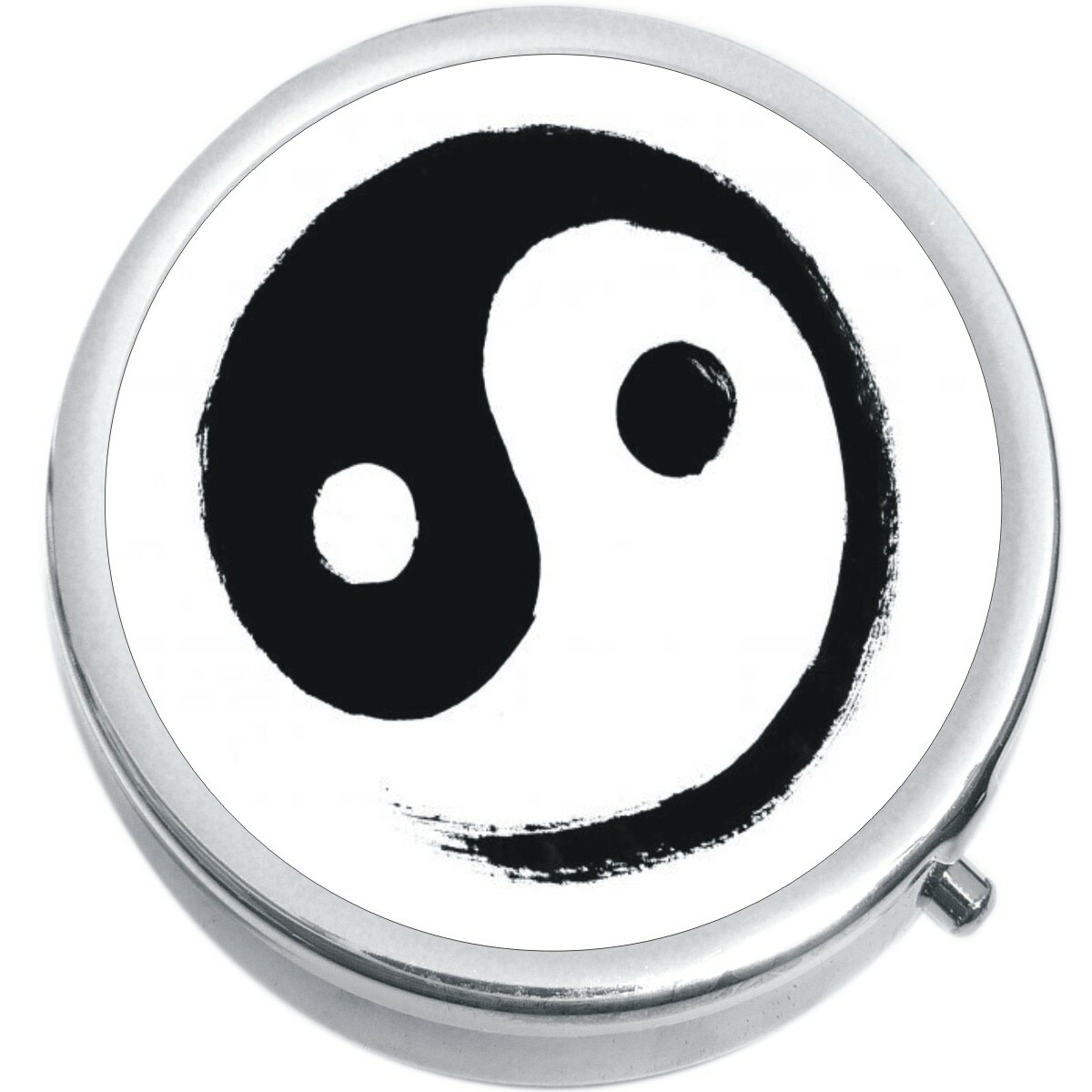 Yin Yang Medicine Vitamin Compact Pill Box