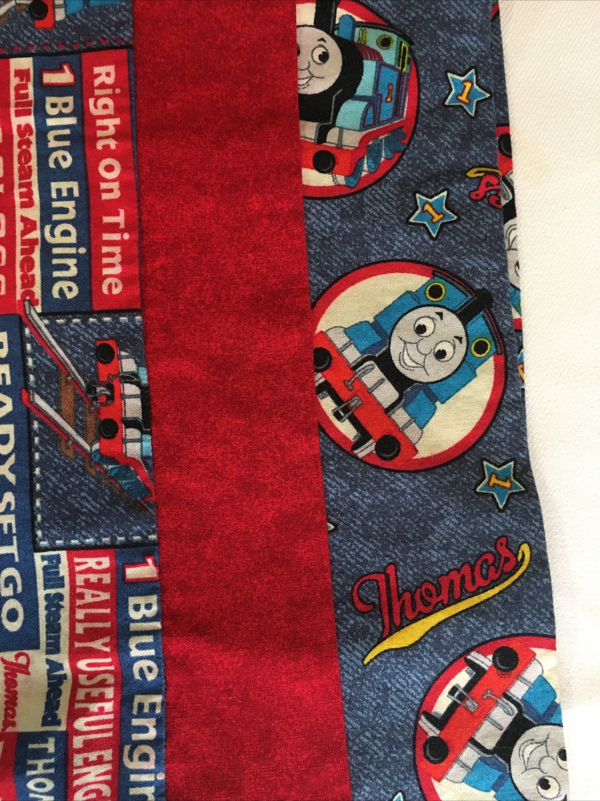 Thomas The Train Tank Engine Pillowcase Handmade