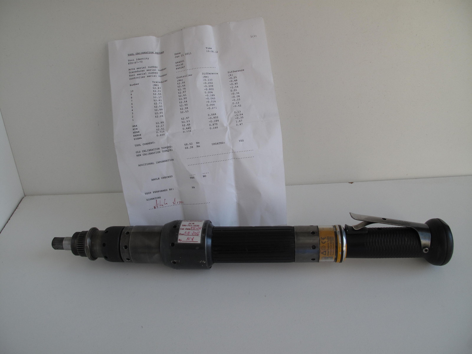 Atlas Copco ETD S7-70-13-CTADS Nutrunner