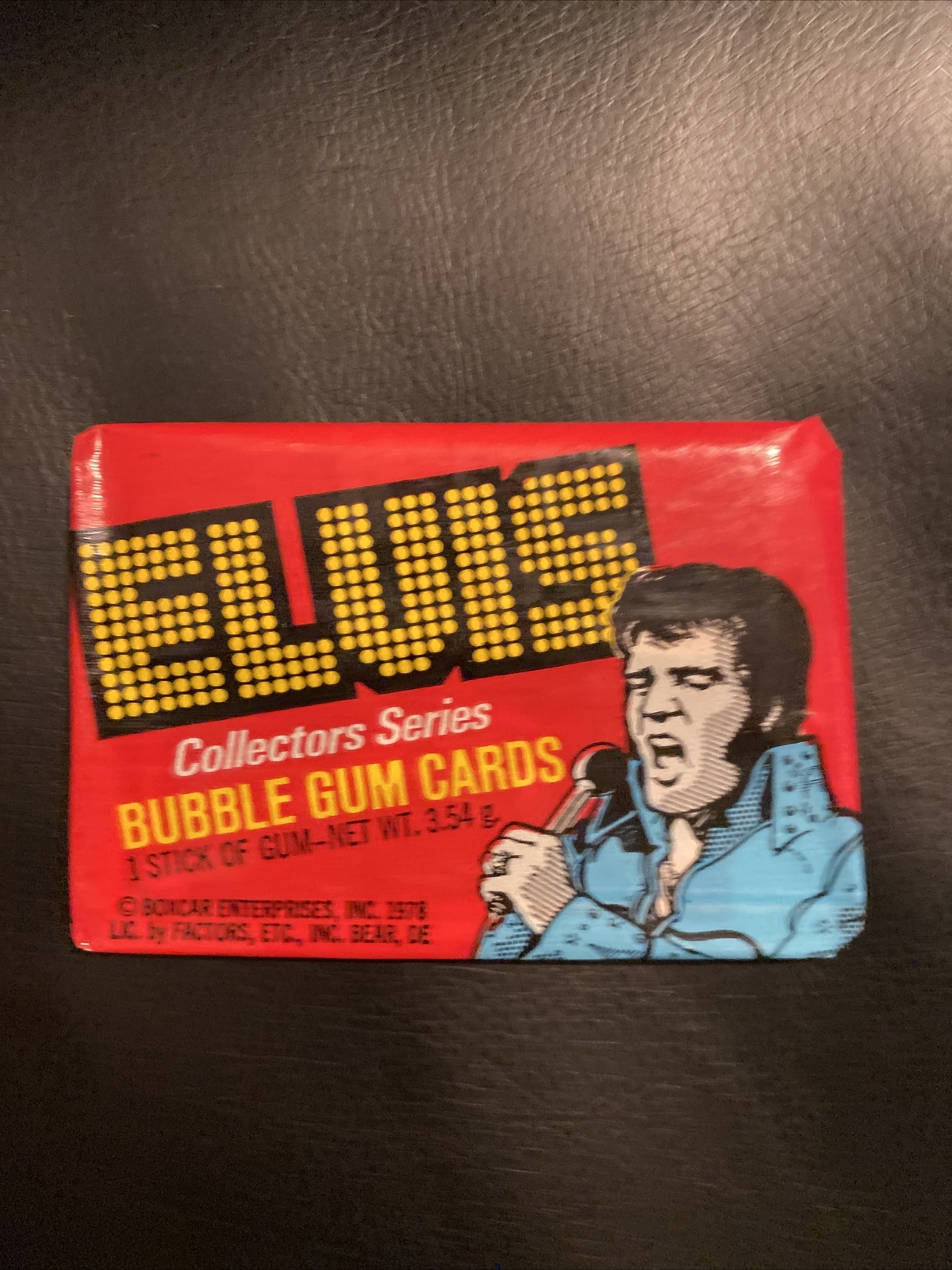 1978 ELVIS COLLECTORS SERIES BUBBLE GUM CARDS Sealed  wax pack Read More