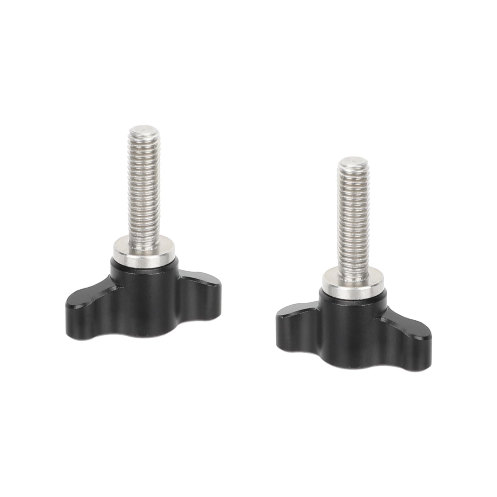 M5x18mm Thumbscrew Assembly Knob Hardware Fastener Black 2 PCS