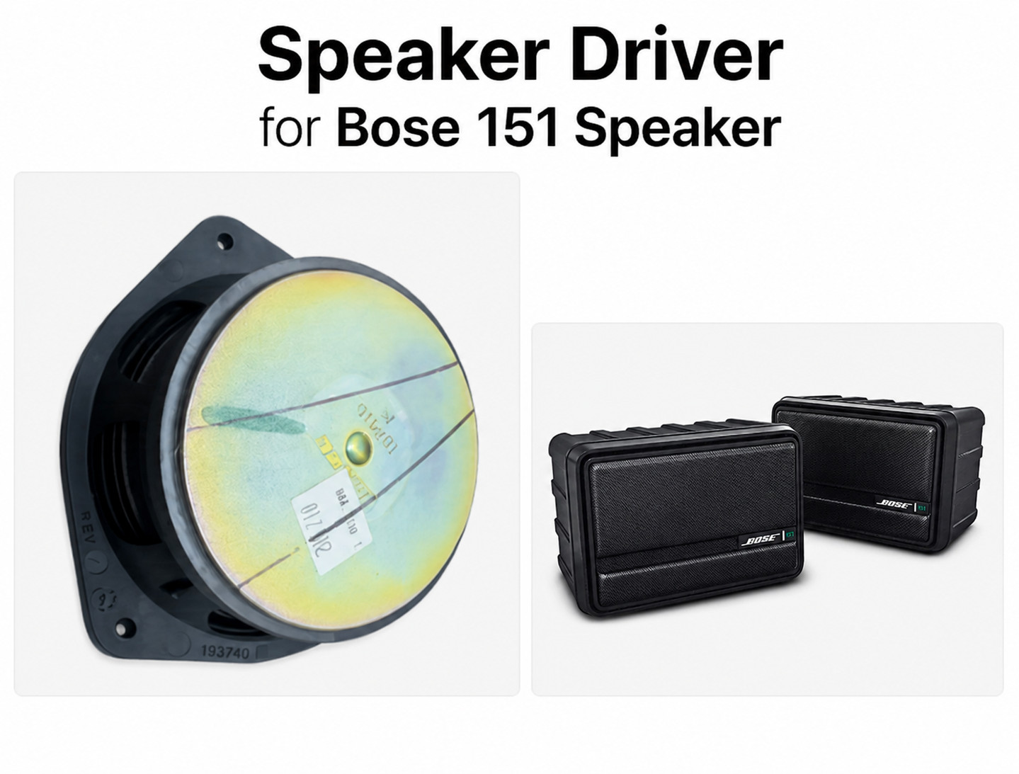 Replacement Bose 151 Speaker Driver