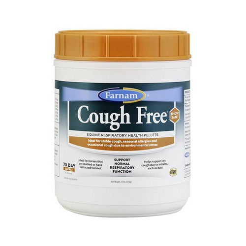 Cough Free Equine Respiratory Health 70 Day Supply 2.5 Lbs By Farnam