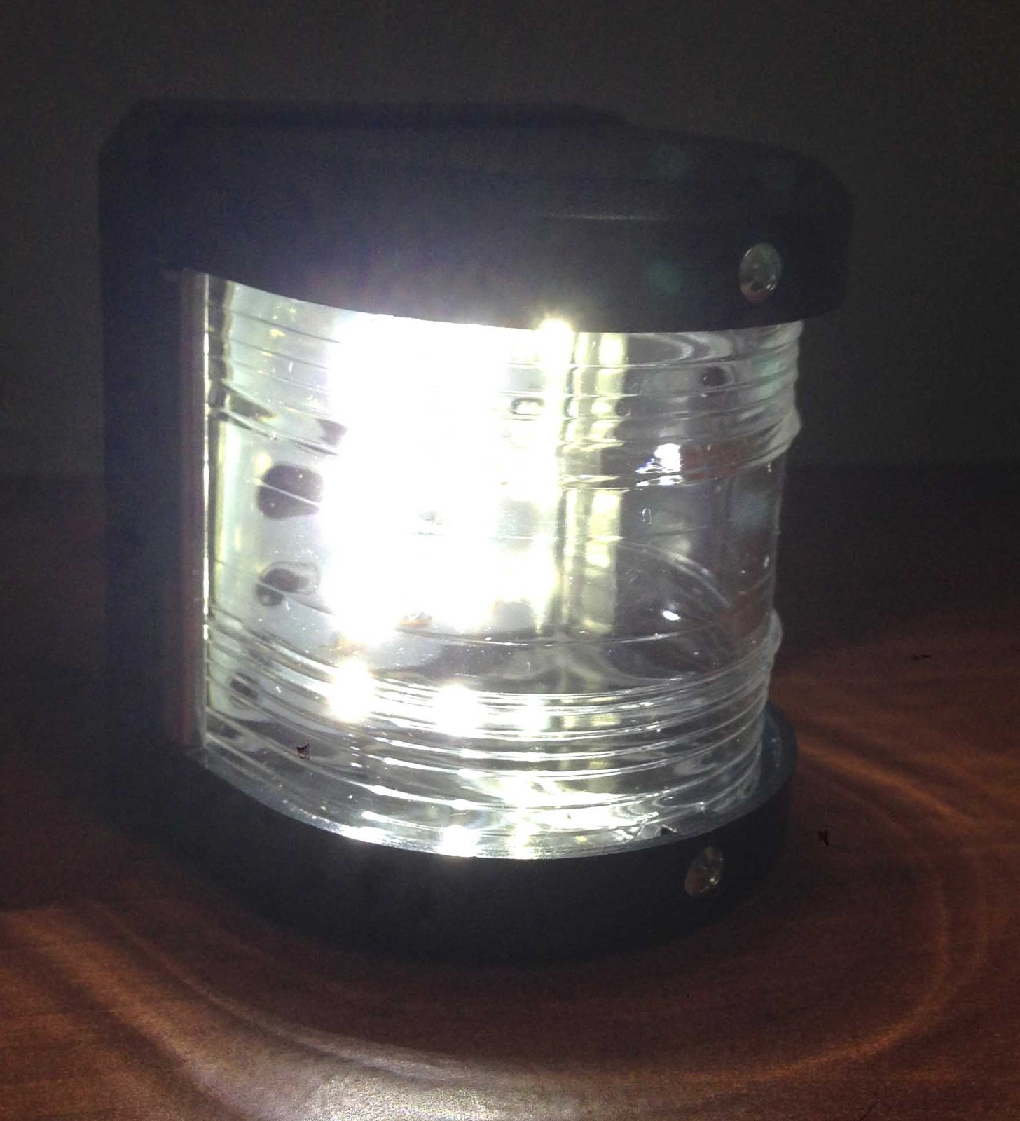 MARINE BOAT WHITE MASTHEAD NAVIGATION LIGHT WATERPROOF 2 NAUTICAL MILES White