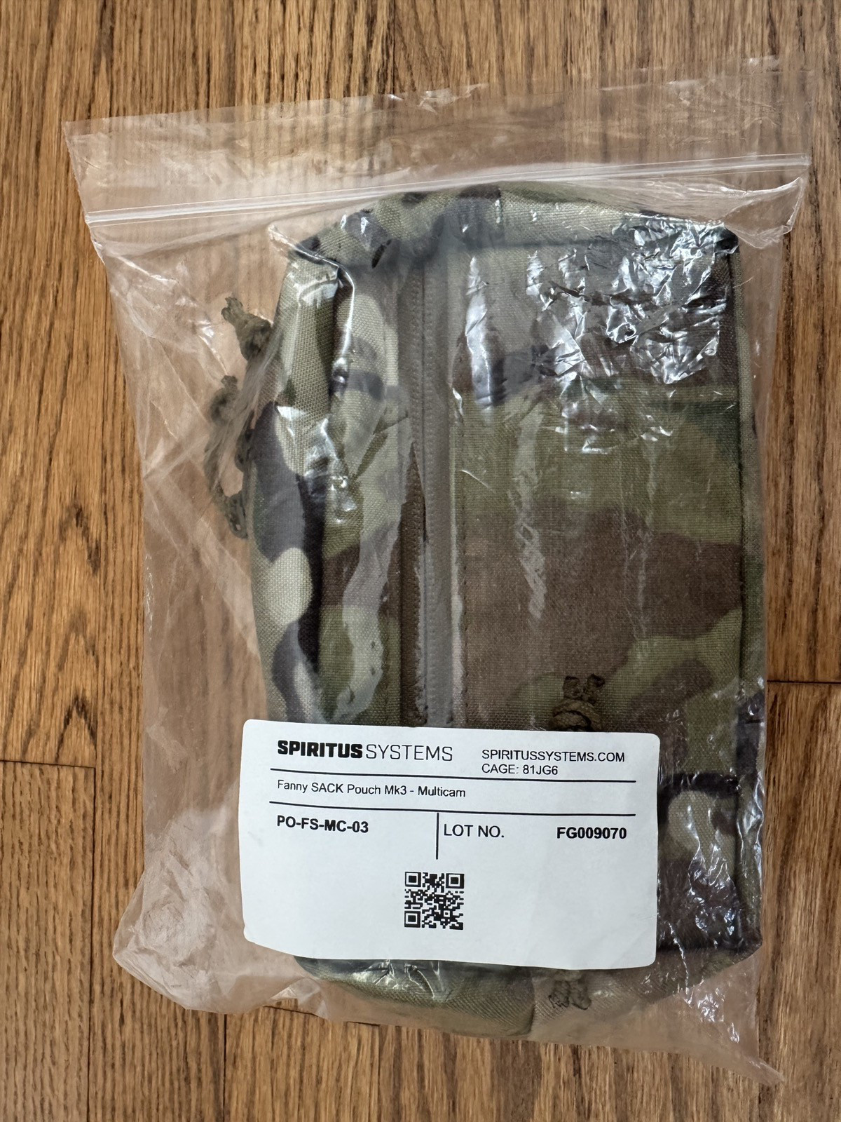 Spiritus Systems SACK Pouch Mk3 Fanny Pack, Multicam, NWT