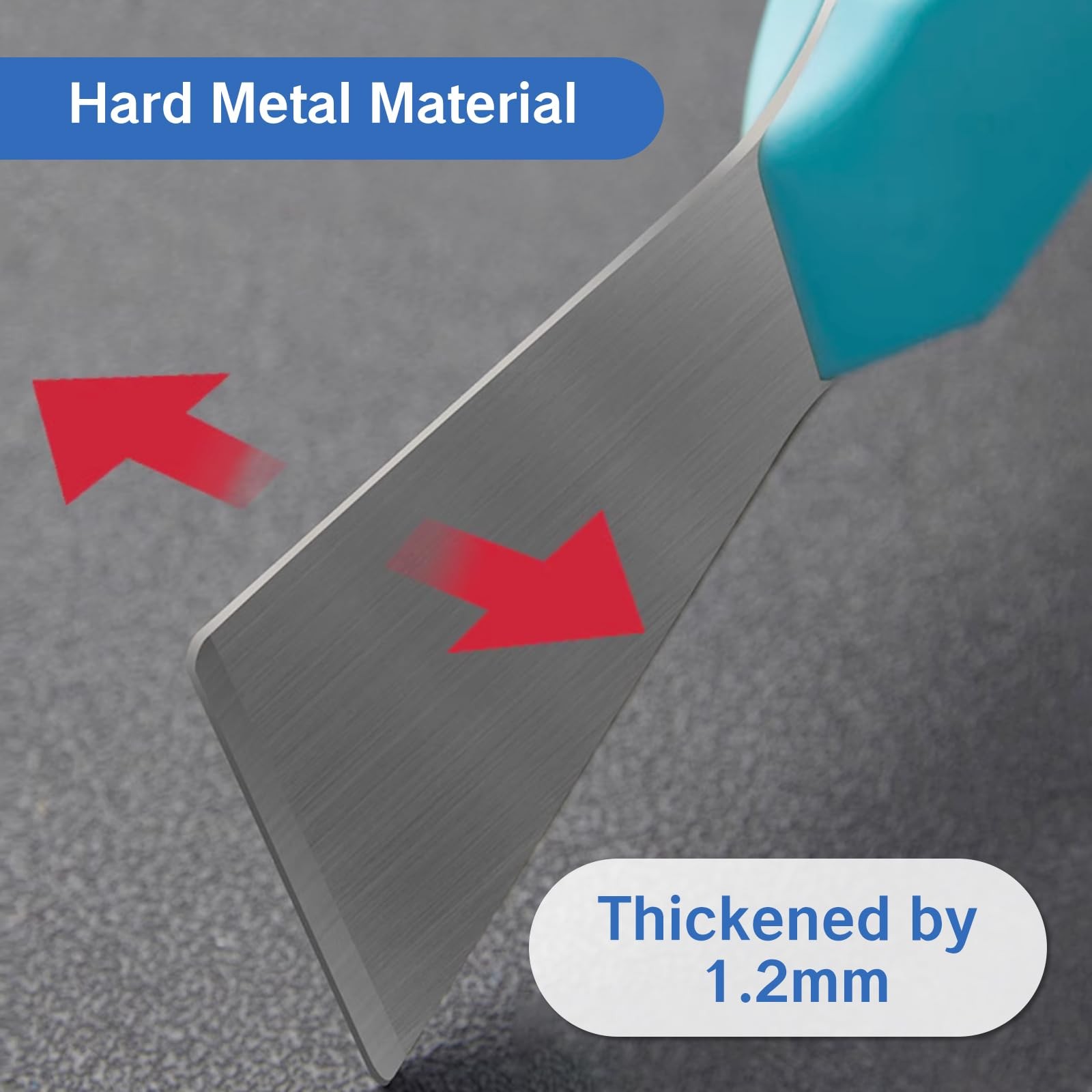 2Pcs 3D Printer Scraper Set Hard Metal Spatulas for Safe Model Removal Essent...