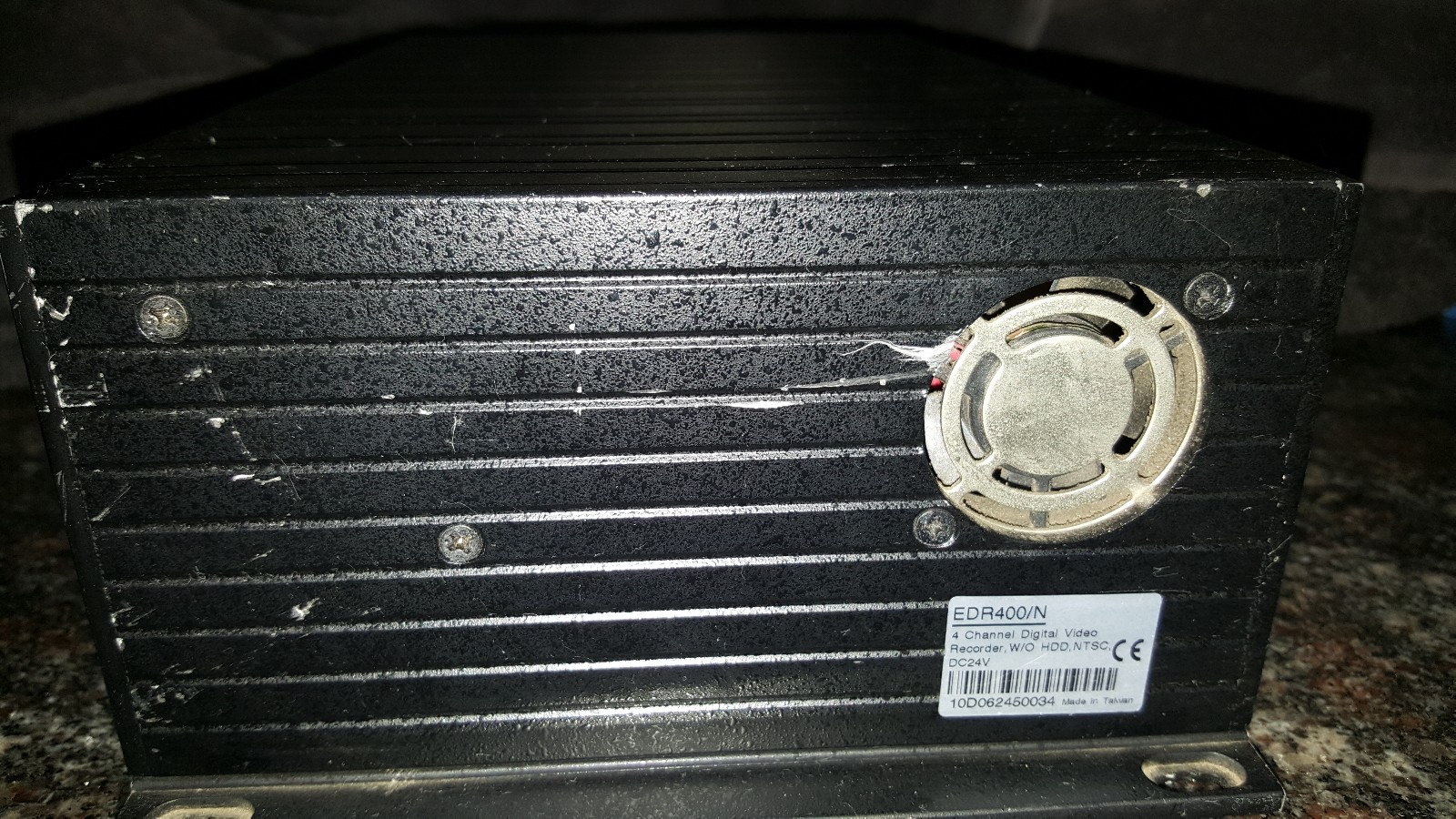 EverFocus PowerPlex 4-channel Compact Digital Video Recorder EDR400.