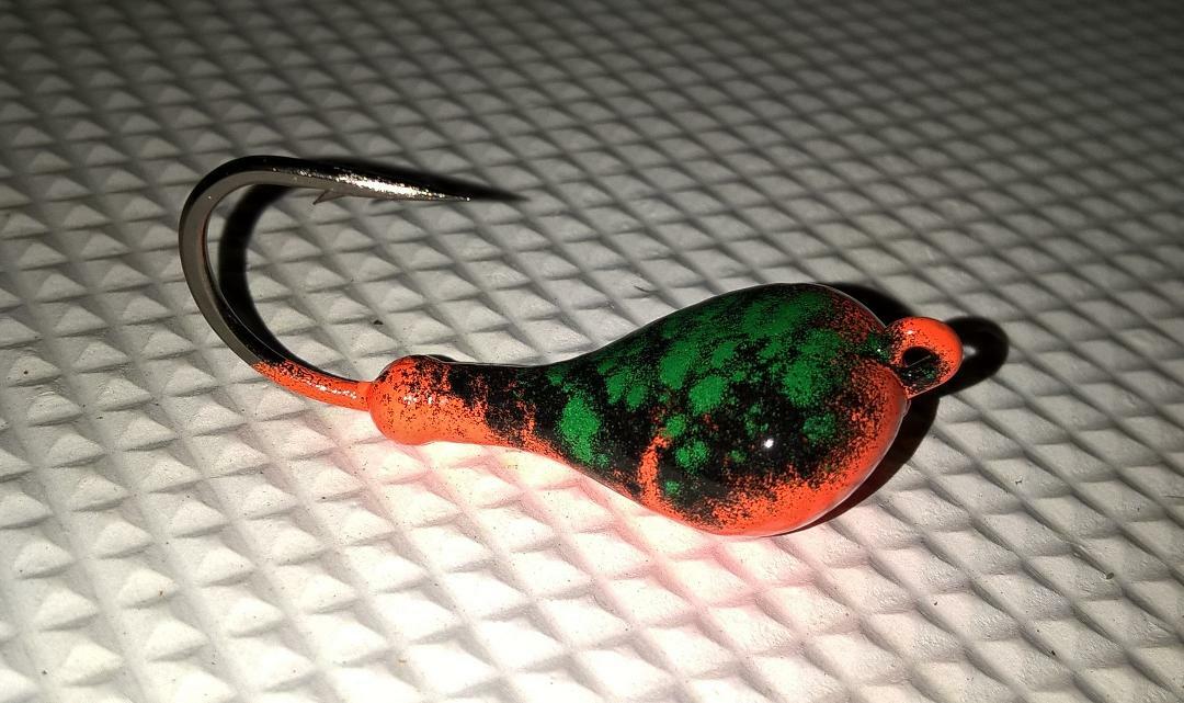 10 SPARKIE BLACKFISH Jigs ** GREEN ROE CRAB** Jigs Heads Tautog  T&A  TOG Porgy