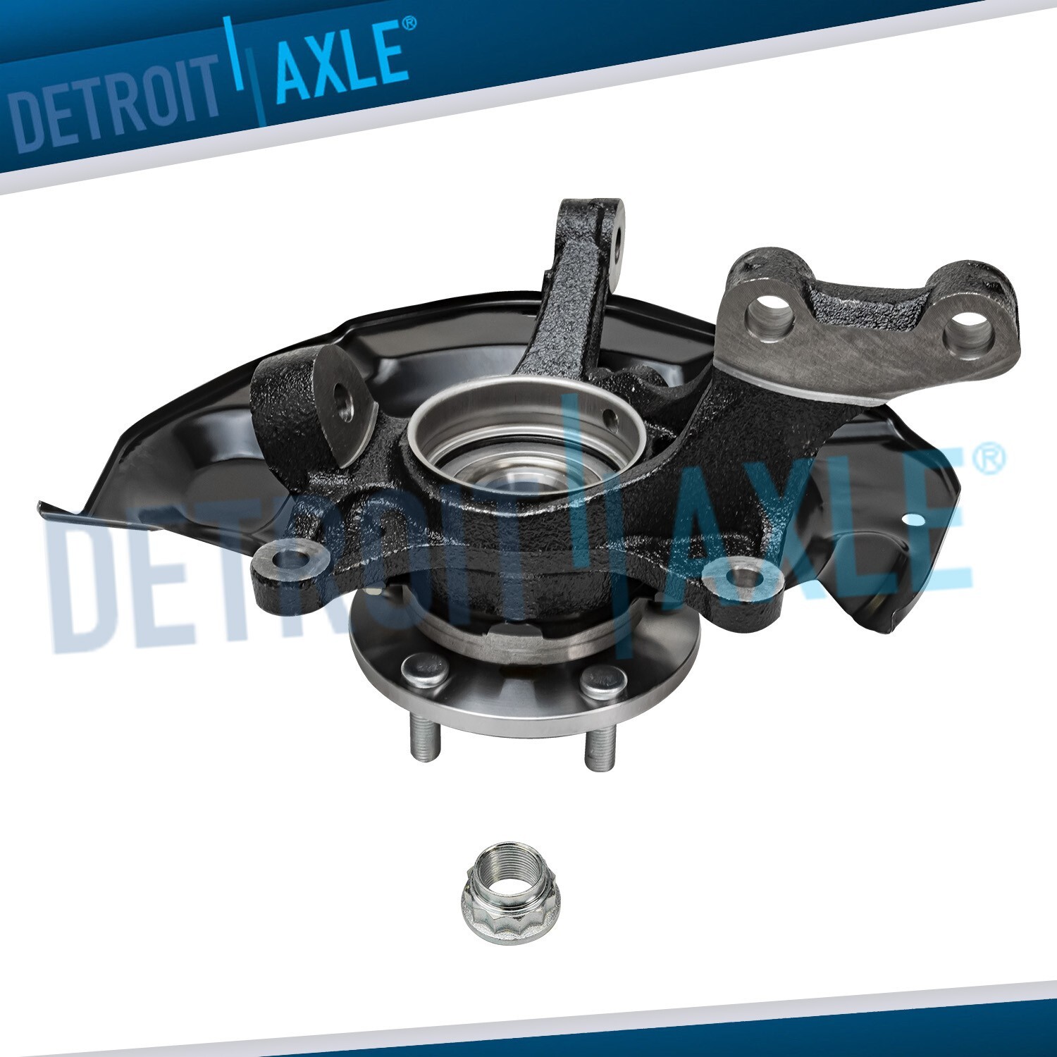 Front Left Knuckle & Wheel Hub Bearing for Lexus RX330 RX350 RX400h Highlander