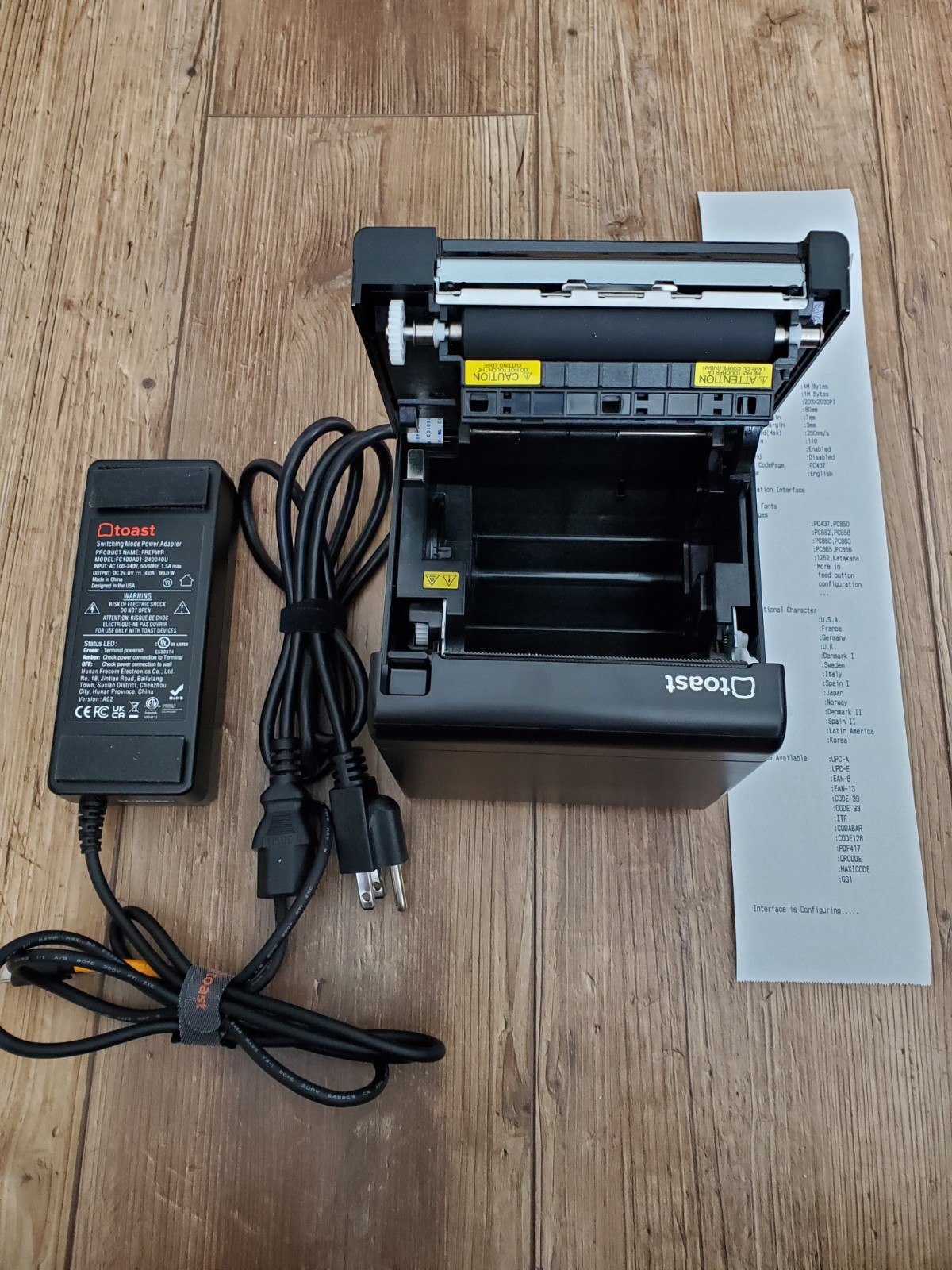 Toast Flex POS Thermal Receipt Point of Sale Printer - MPN: TP200