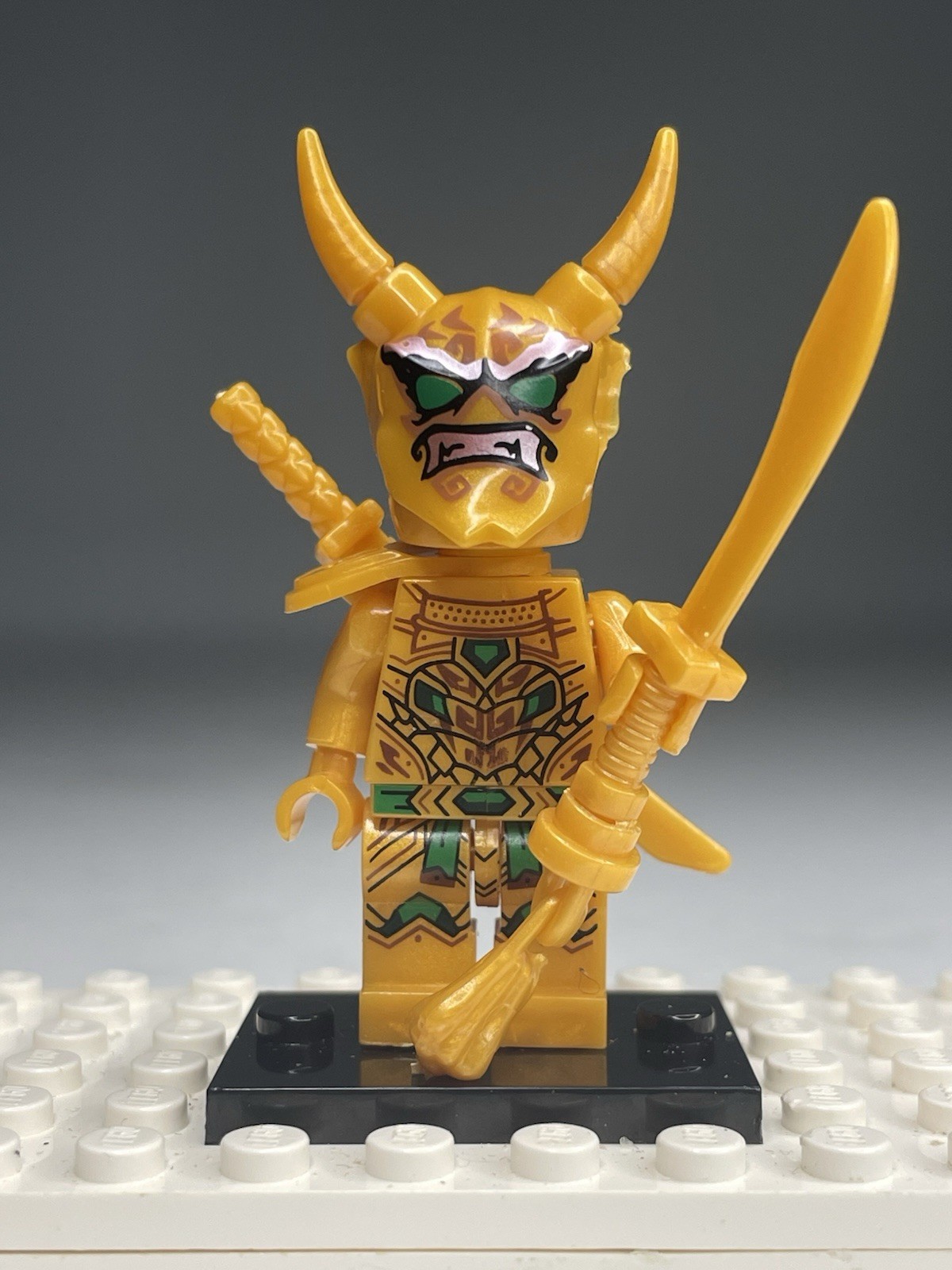 New Ninjago Crystallized Oni Lloyd Lego Custom Minifigure 71774
