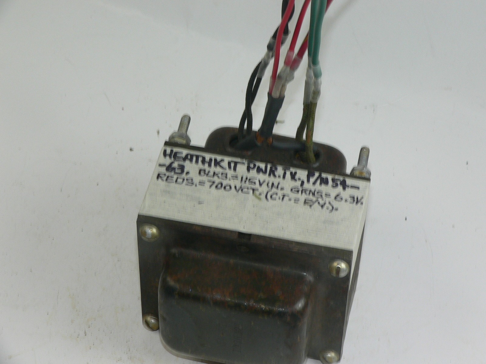 1 Heathkit 54-63 Power Transformer--Tests good-EA-2-second 1 available