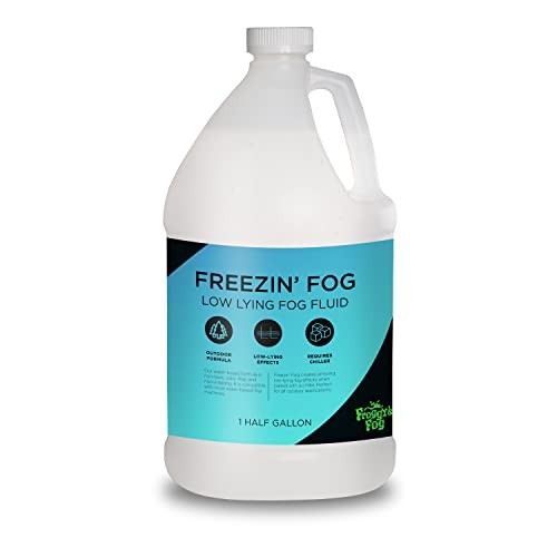 Freezin Fog LowLying Ground Fog Fluid For Theatrical Effects Half Gallon