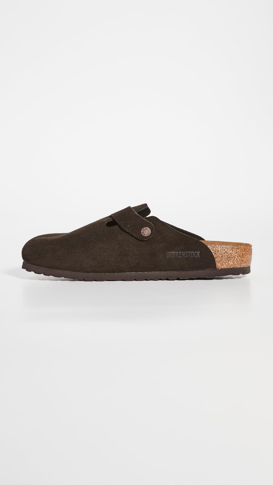 Sz 7-7.5 Women/5-5.5 Men Birkenstock Boston Clog,Mocha Suede,36 M EU