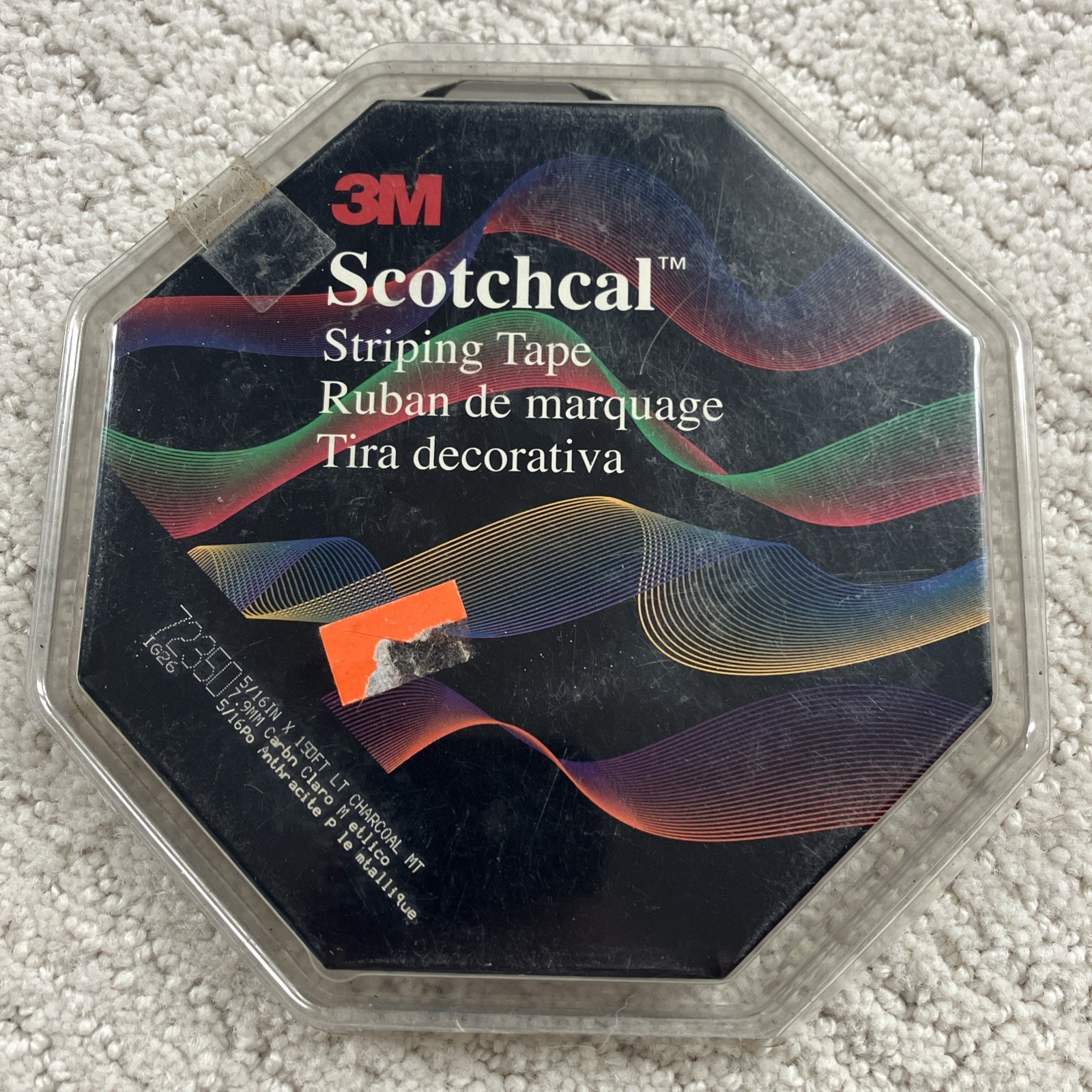 3M Scotchcal Striping Tape 72350 5/16" x 150' Light Charcoal MT Discontinued?USA