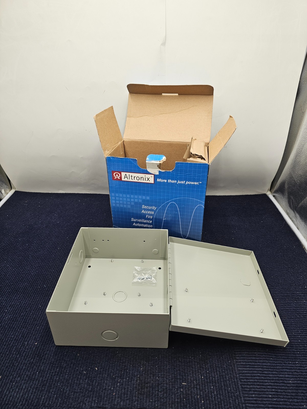 Altronix Corp BC100 Grey Enclosure 8.5" H x 7.5" W x 3.5" D