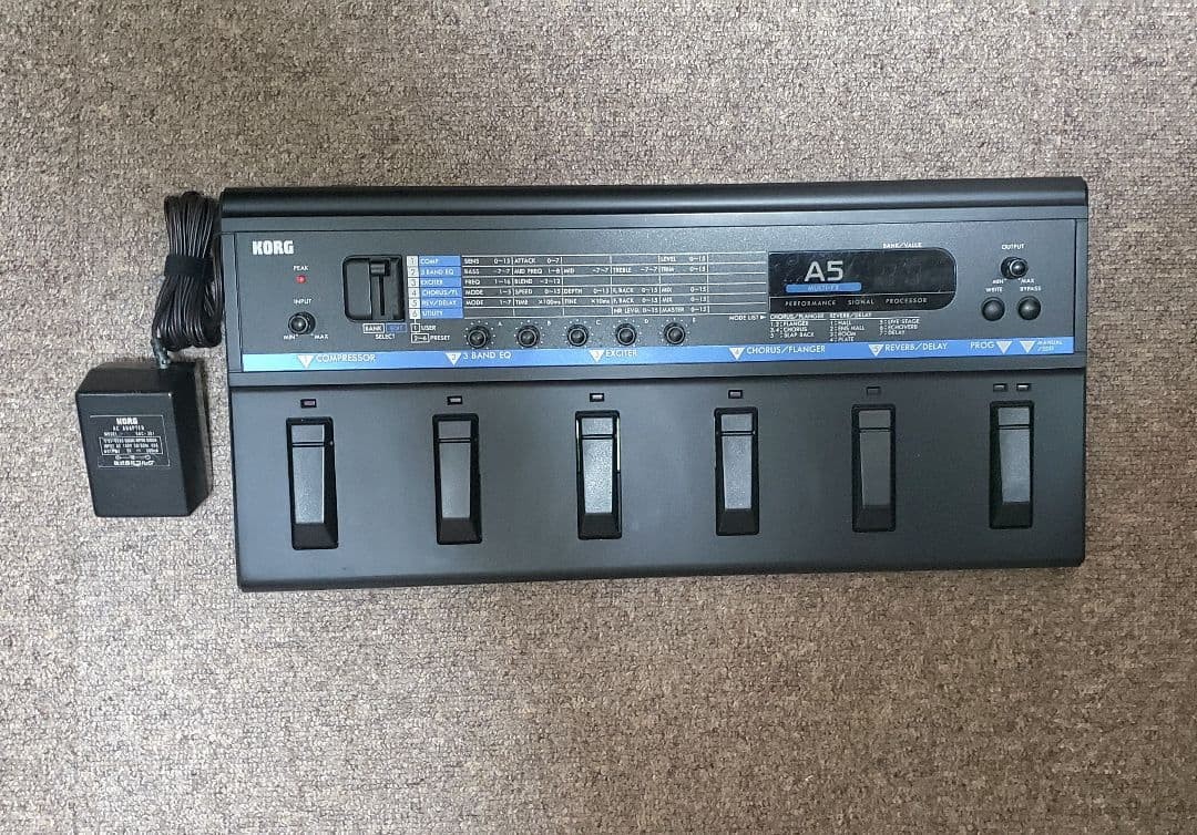 KORG A5 Multi FX with Original AC Adapter