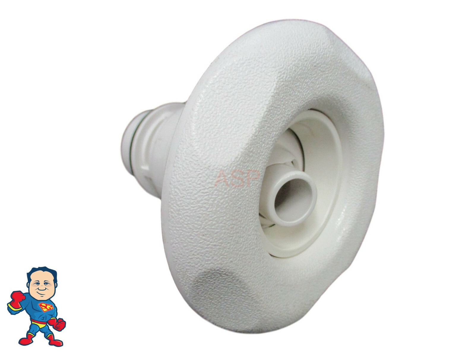 Jet, Waterway, Poly Jet, 4-1/4" face diameter, Roto, 5 Scallop, Spa Hot Tub
