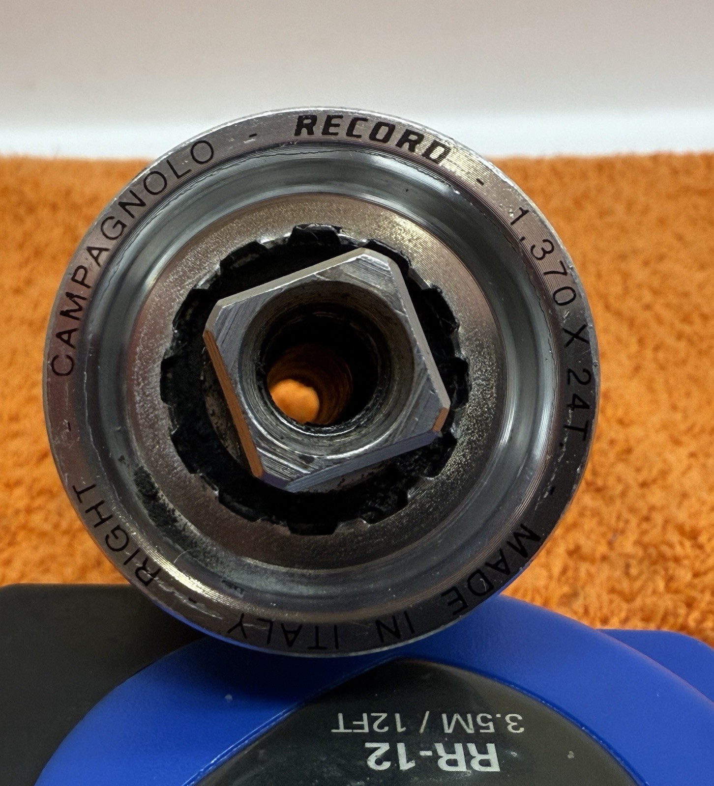 Campagnolo Record Bottom Bracket 102 mm English Threading excellent!