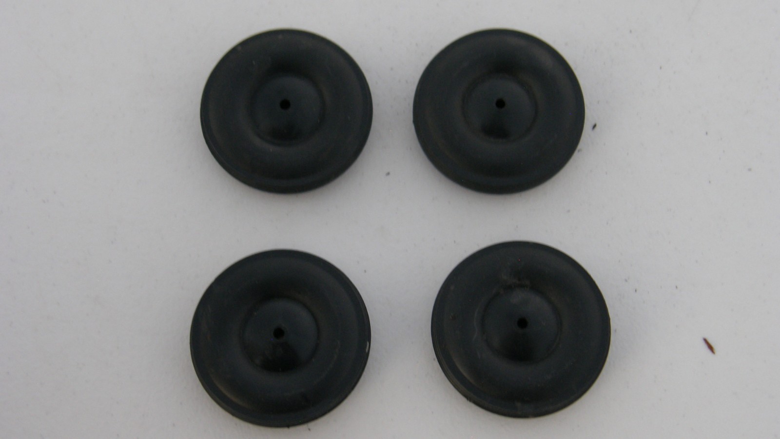 Control Line Model Airplane Plastic Wheel/Tire 2 3/8 Diameter Super Light Weight