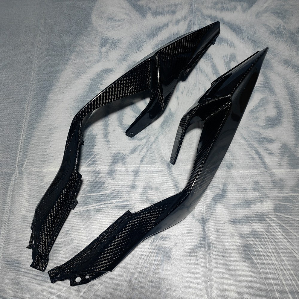 New For Kawasaki ZX-6R ZX6R 24-25 Carbon Fiber Tail Rear Seat Side Panels