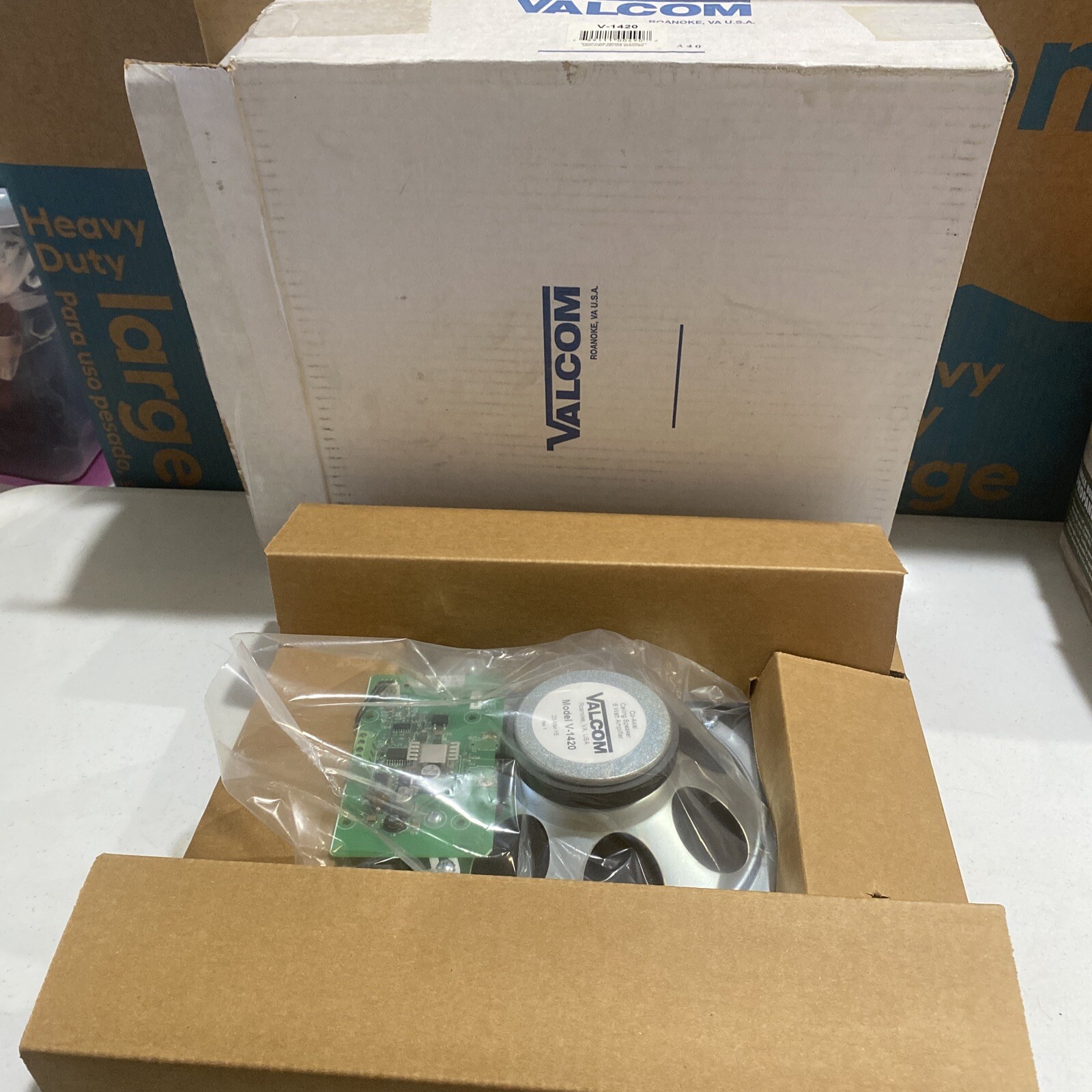 Valcom High Fidelity Signature Series Ceiling Speaker One Way Speaker V-1420 NEW