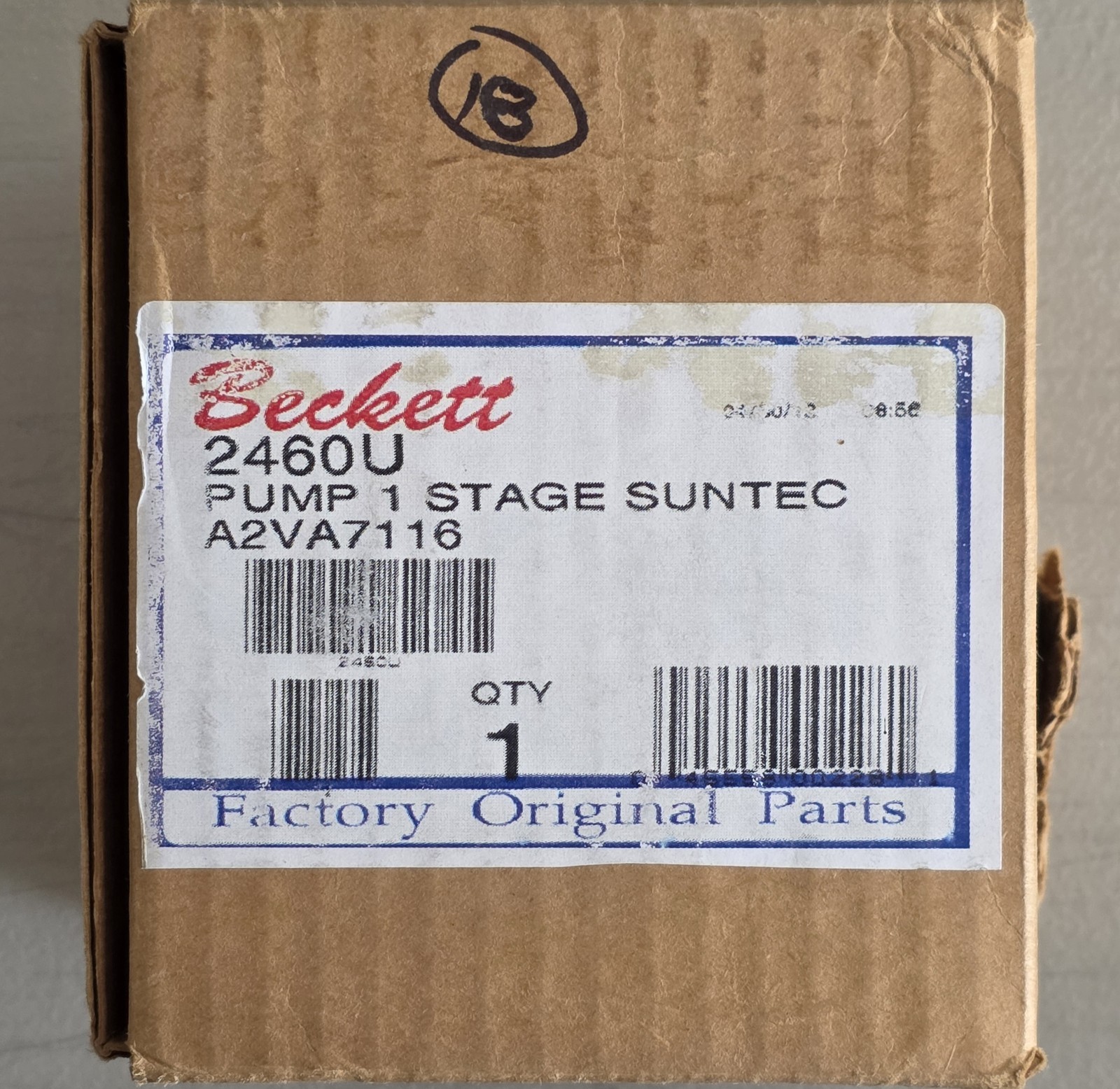 Beckett  2460U 4-1/2 in. x 4-1/4 in. x 5-1/4 in. Oil Burner Pump