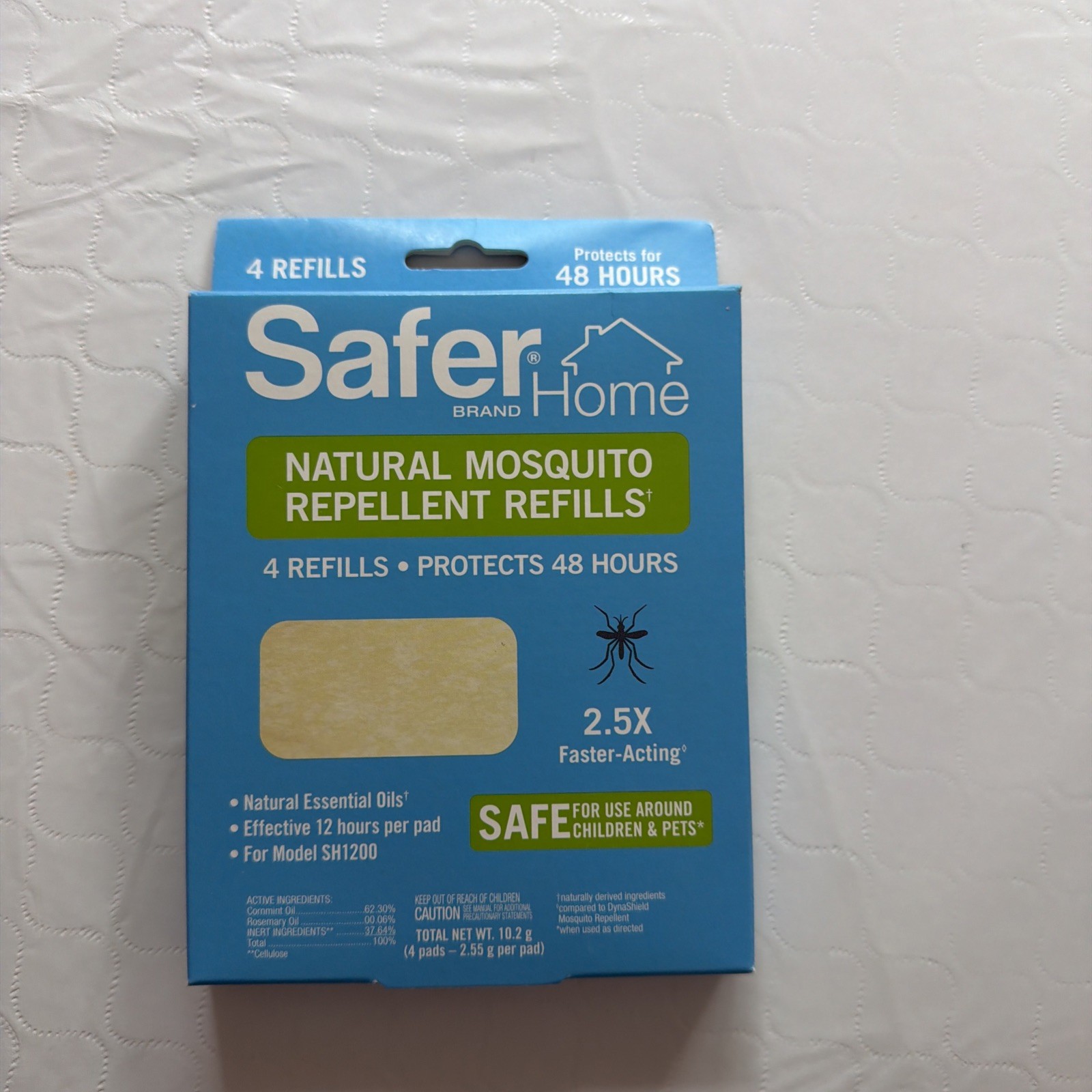 Safer Home SH1200R4R Natural Mosquito Repellent Refills